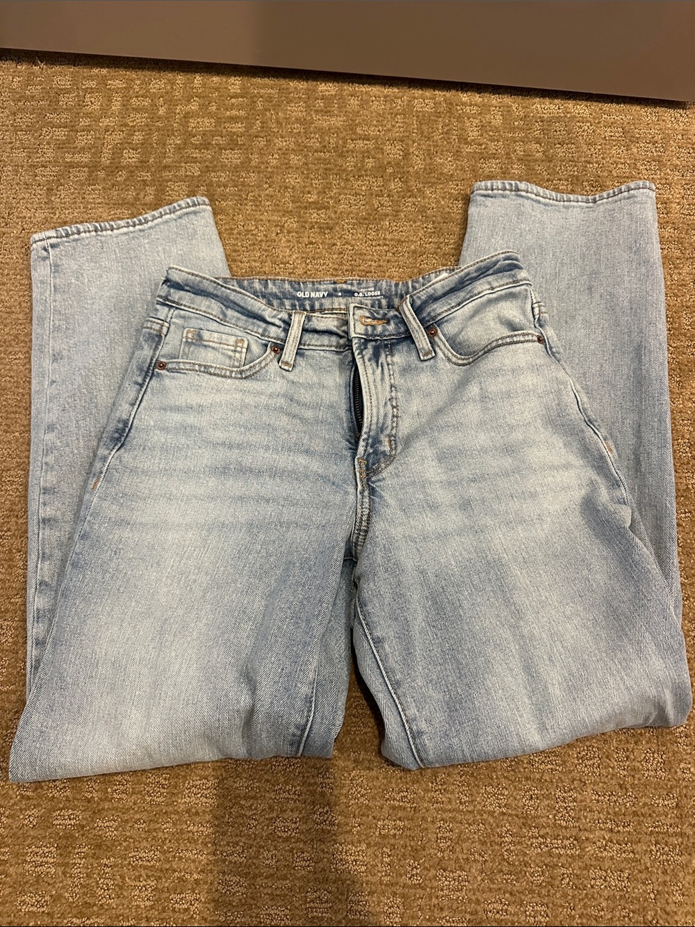 Old Navy High-Rise O.G. Loose Light Blue Denim Jeans
